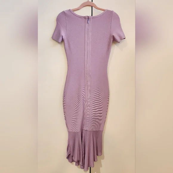 Lilac Bandage Dress, Size Medium - Picture 4 of 5